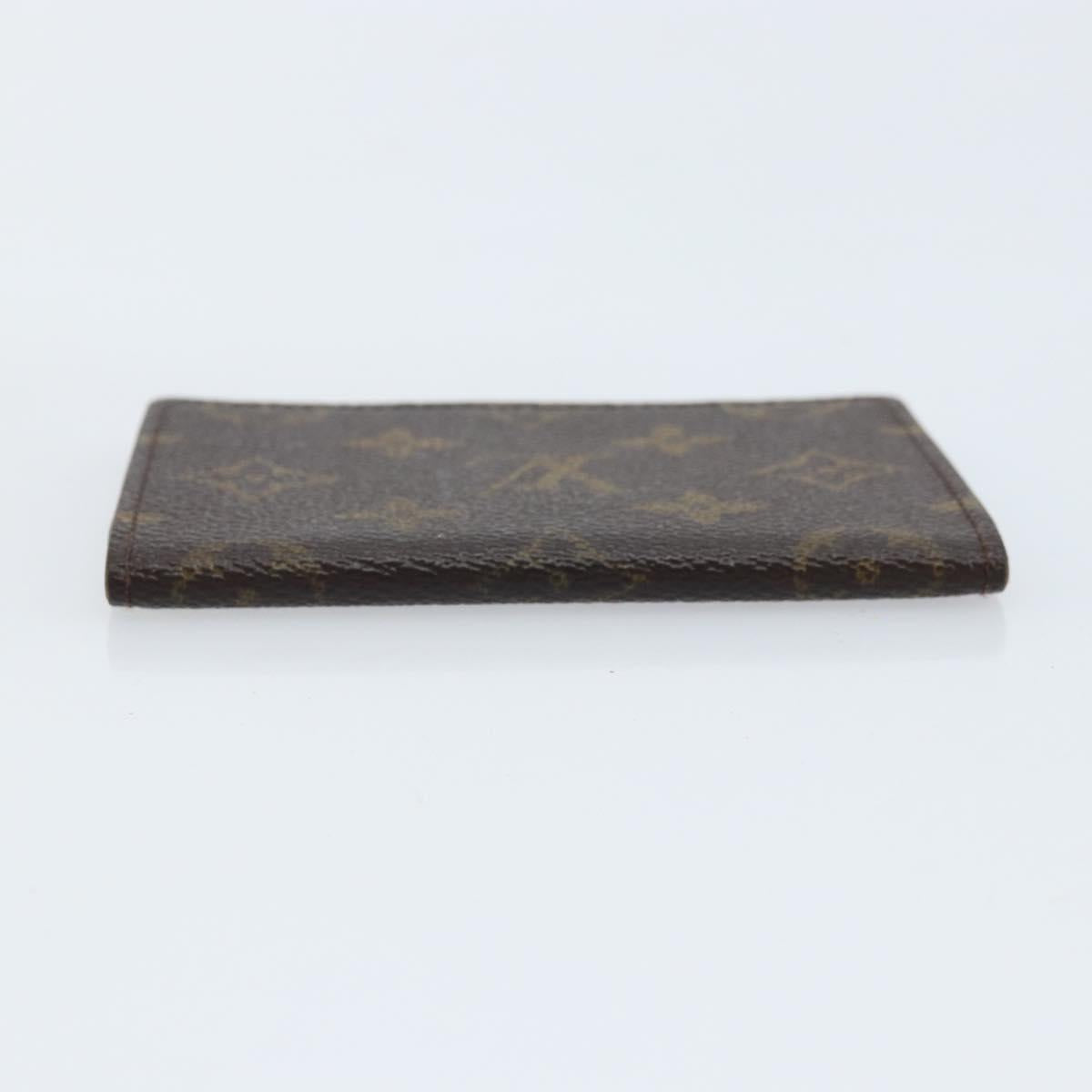 LOUIS VUITTON Monogram Porte 2 Cult Vertical Pass Case M60533 LV Auth BA11518