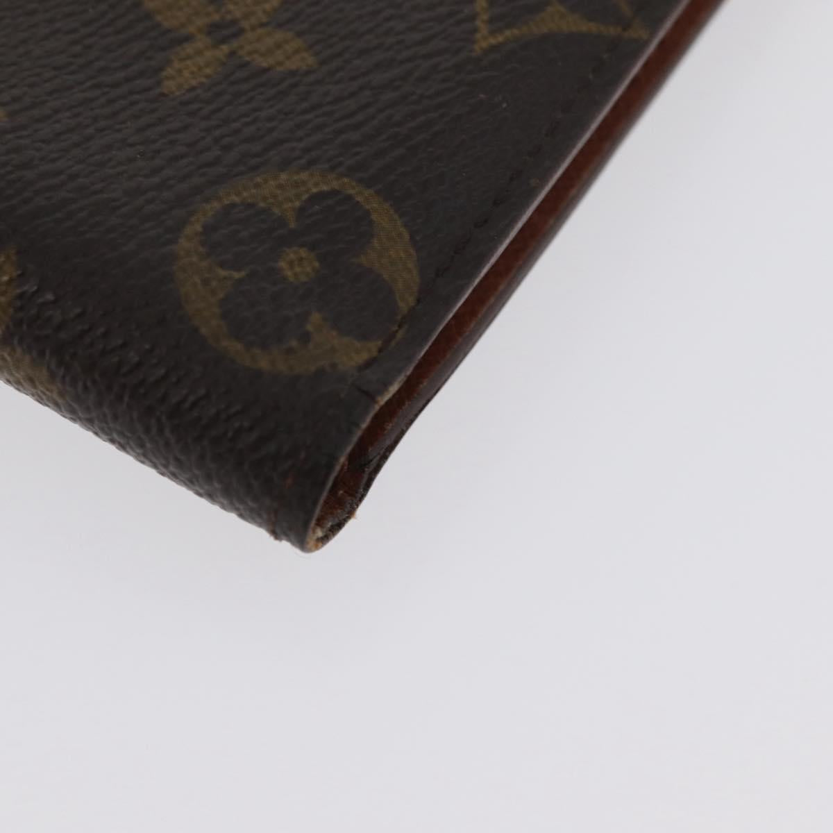 LOUIS VUITTON Monogram Portefeuille Marco Bifold Wallet M61675 LV Auth BA11520