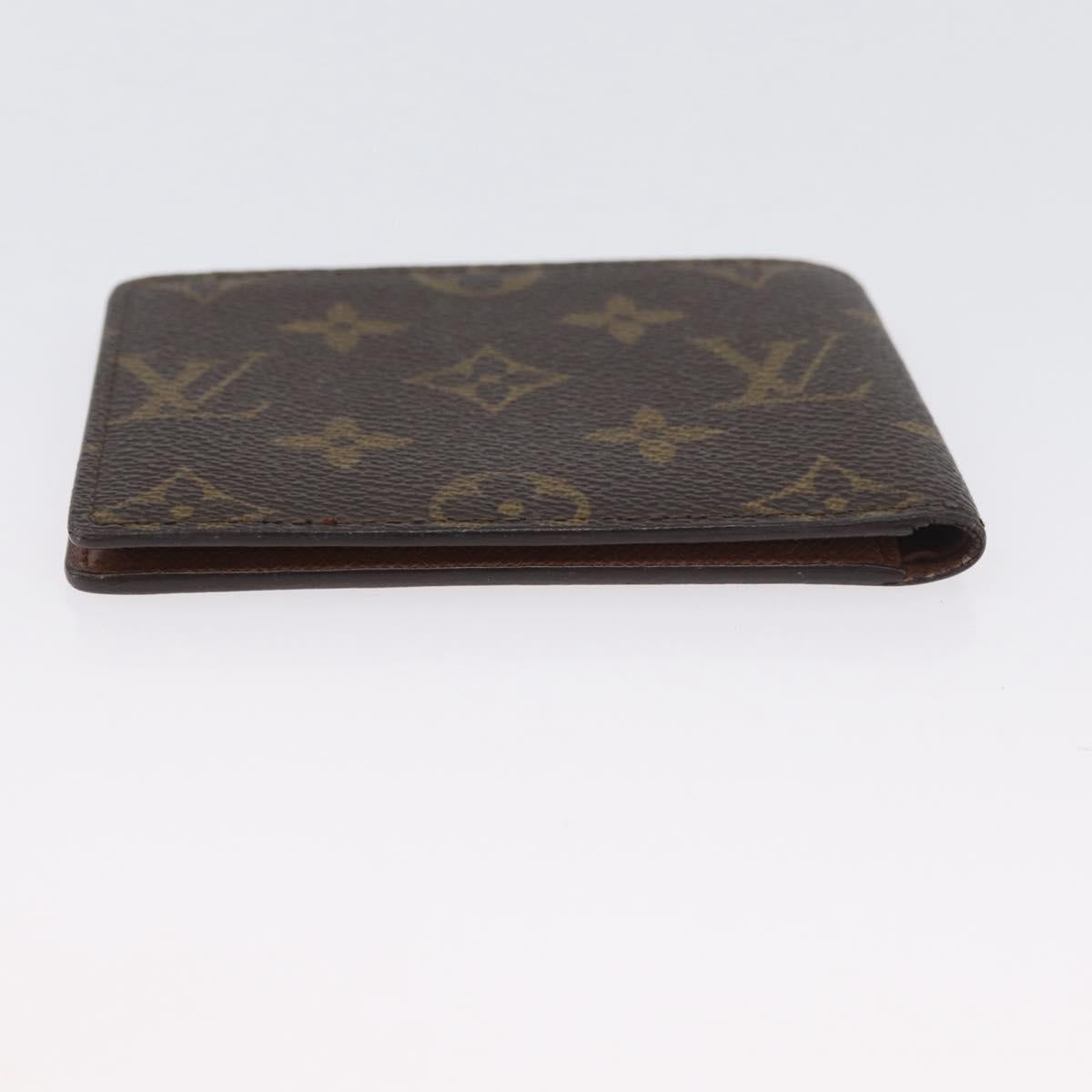 LOUIS VUITTON Monogram Wallet 6 Set LV Auth BA11524