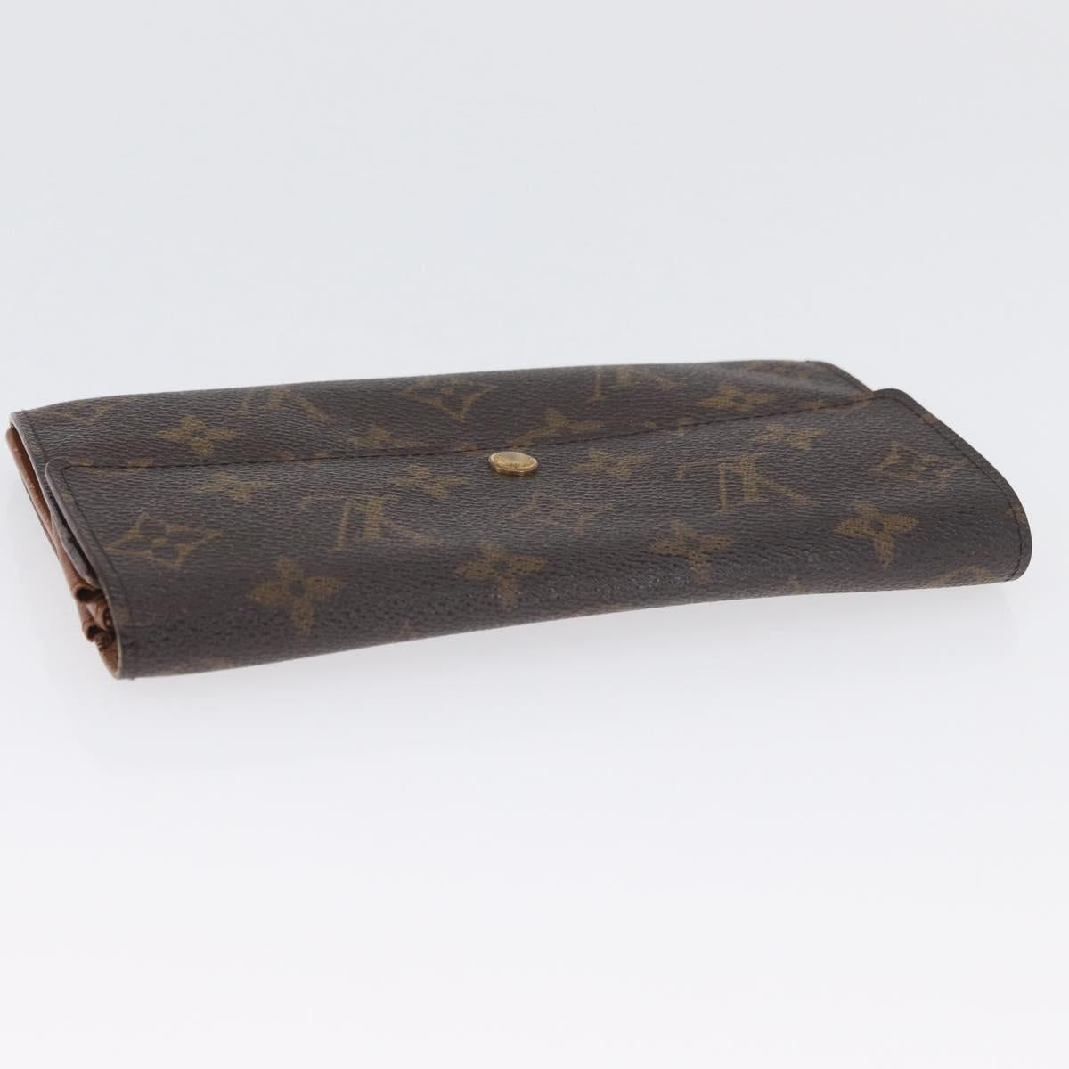 LOUIS VUITTON Monogram Damier Ebene Long Wallet 5 Set LV Auth BA11527