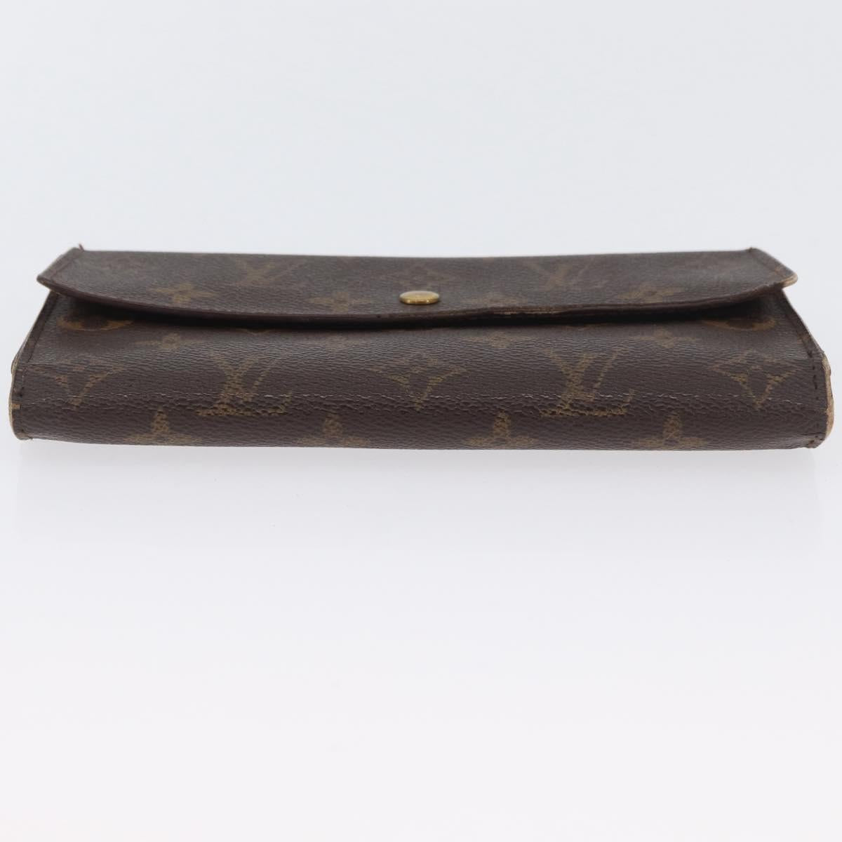 LOUIS VUITTON Monogram Damier Ebene Long Wallet 5 Set LV Auth BA11527