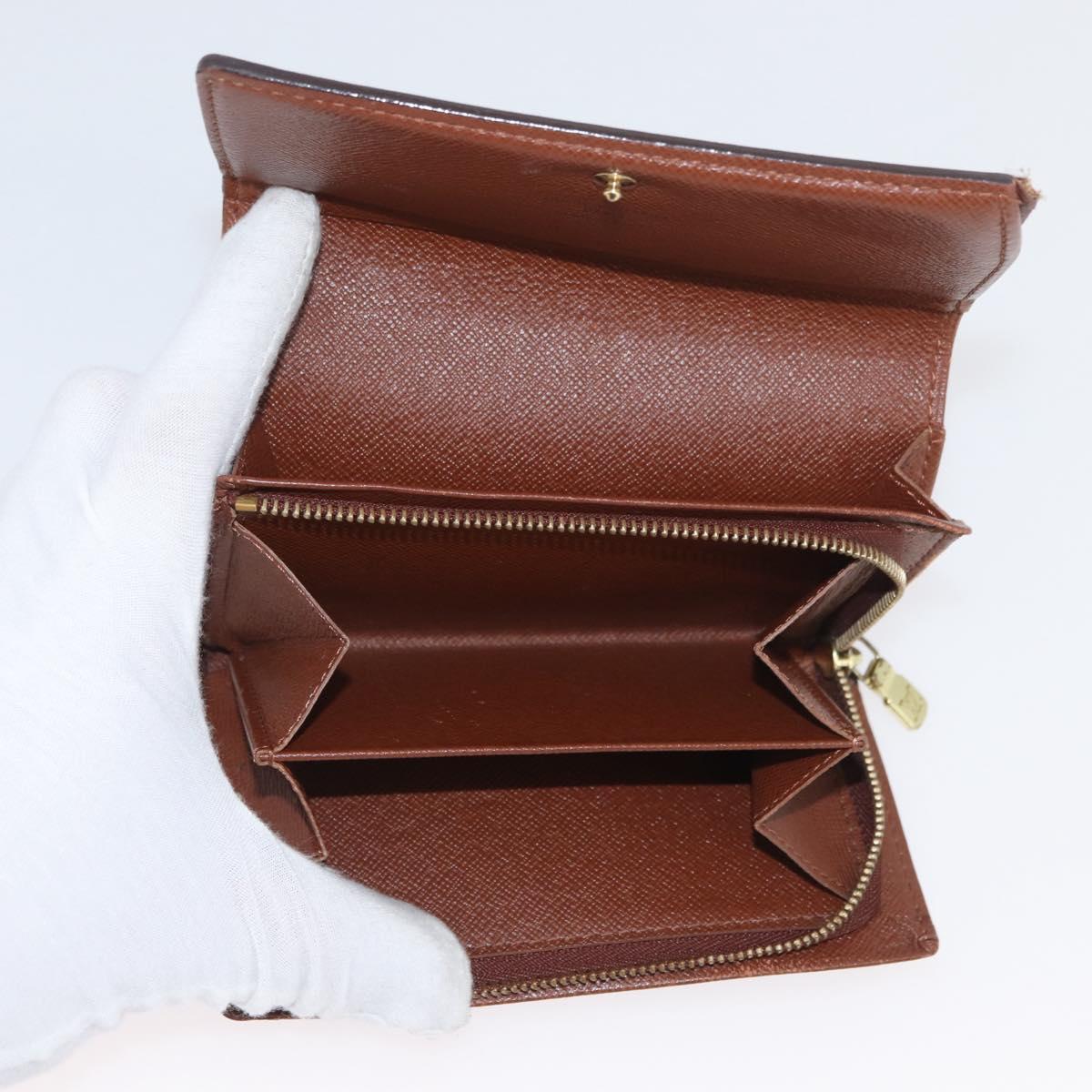 LOUIS VUITTON Monogram Damier Ebene Wallet 6 Set LV Auth BA11528