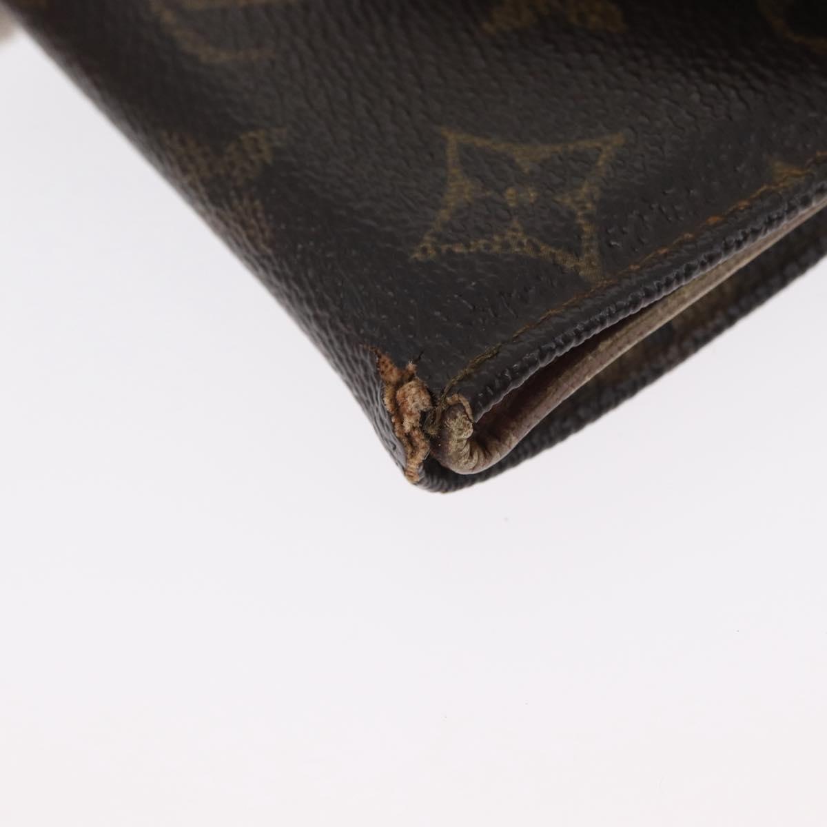 LOUIS VUITTON Monogram Damier Ebene Wallet 6 Set LV Auth BA11528
