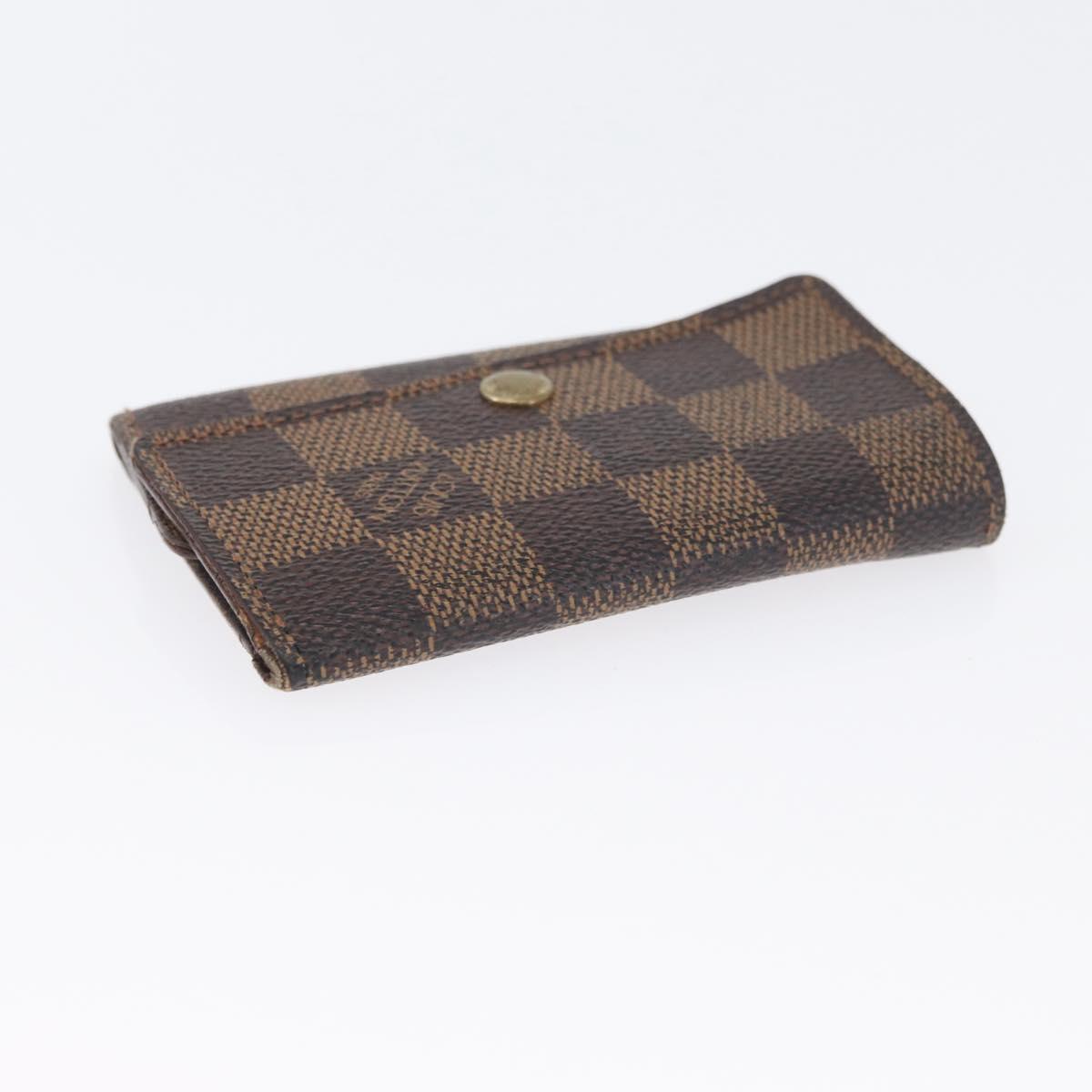 LOUIS VUITTON Monogram Damier Ebene Wallet 8 sets LV Auth BA11529