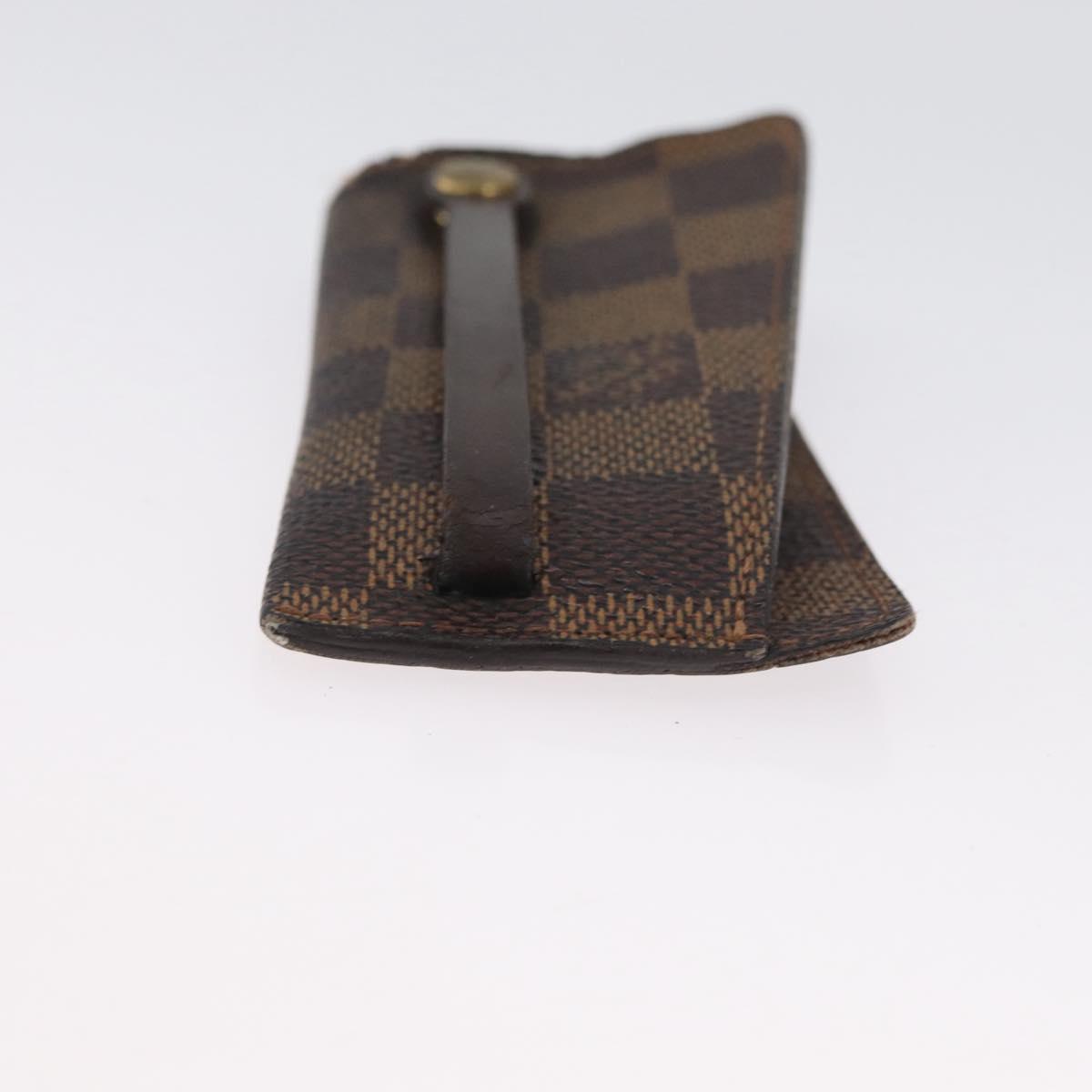 LOUIS VUITTON Monogram Damier Ebene Wallet 8 sets LV Auth BA11529
