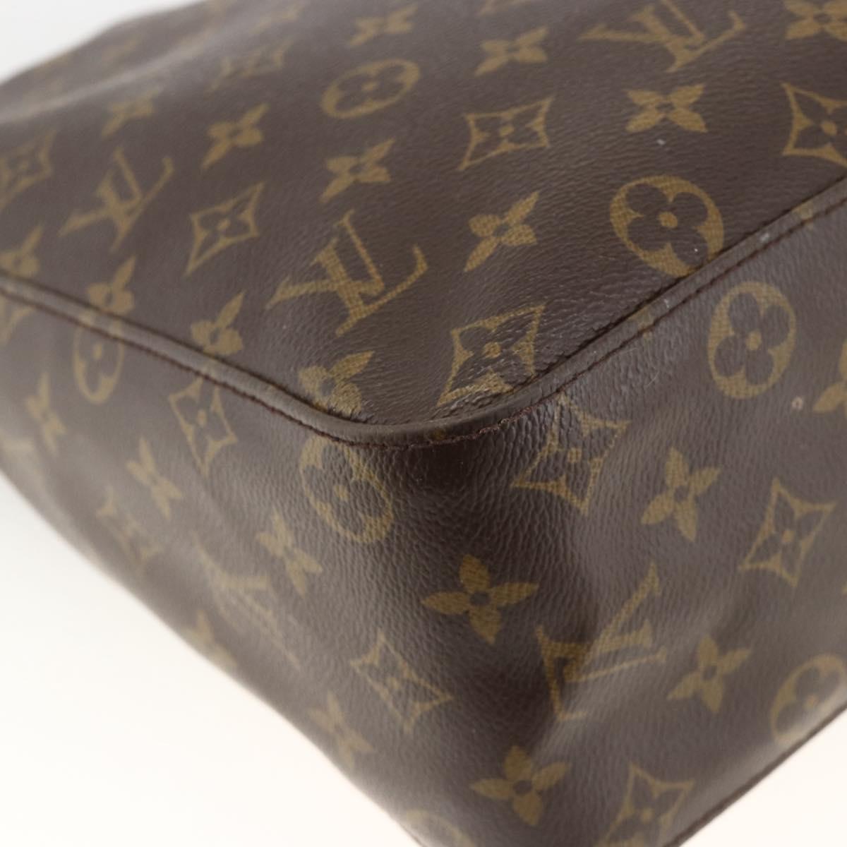 LOUIS VUITTON Monogram Looping GM Shoulder Bag M51145 LV Auth BA11531