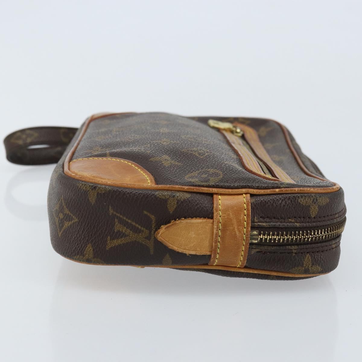 LOUIS VUITTON Monogram Marly Dragonne GM Clutch Bag M51825 LV Auth BA11533