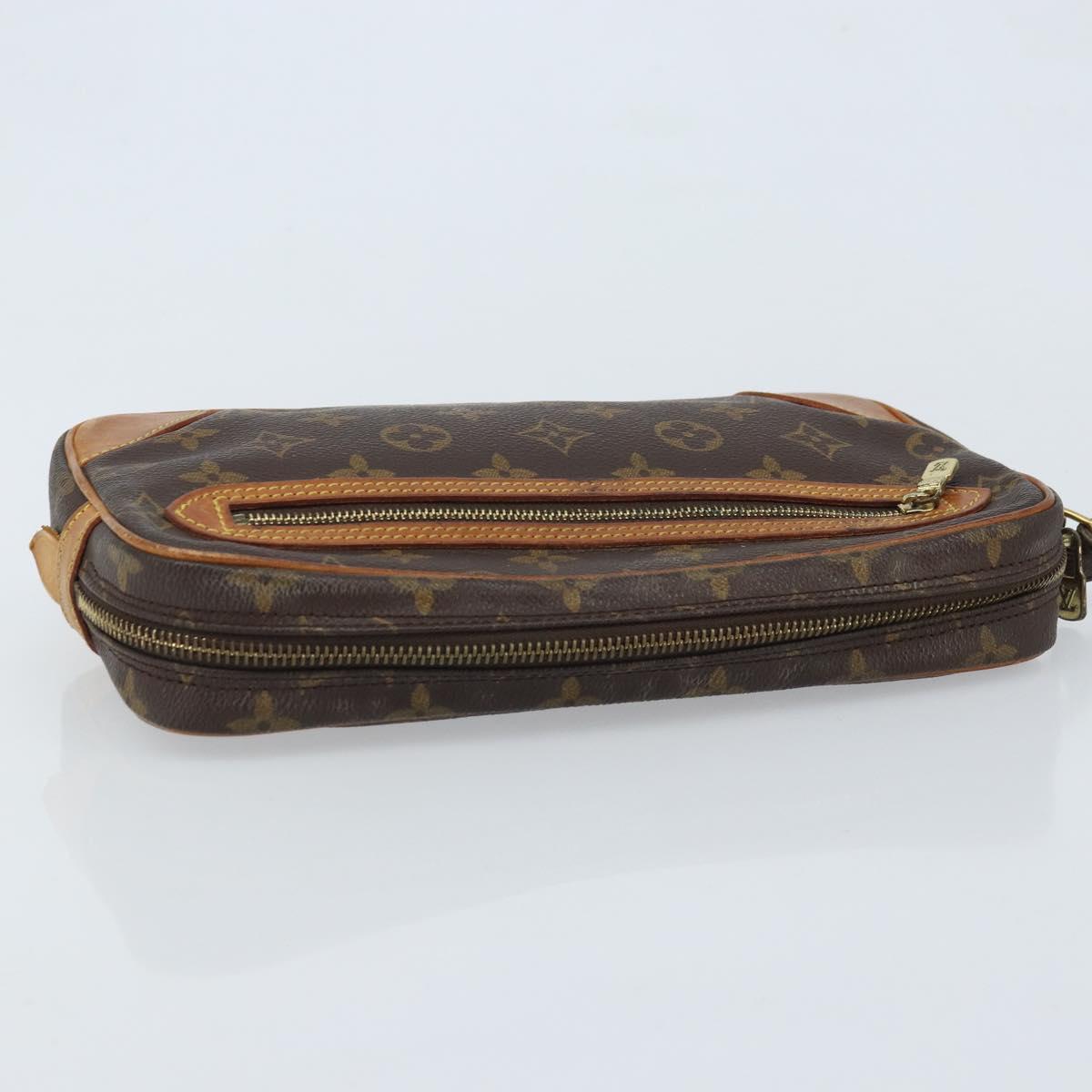 LOUIS VUITTON Monogram Marly Dragonne GM Clutch Bag M51825 LV Auth BA11533
