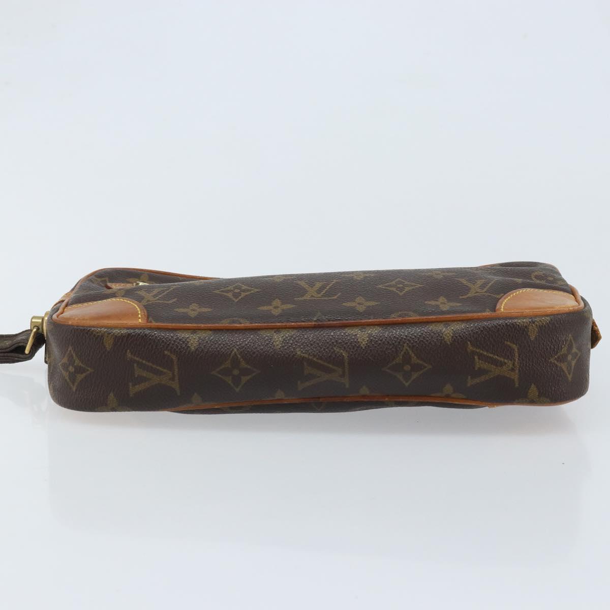 LOUIS VUITTON Monogram Marly Dragonne GM Clutch Bag M51825 LV Auth BA11533