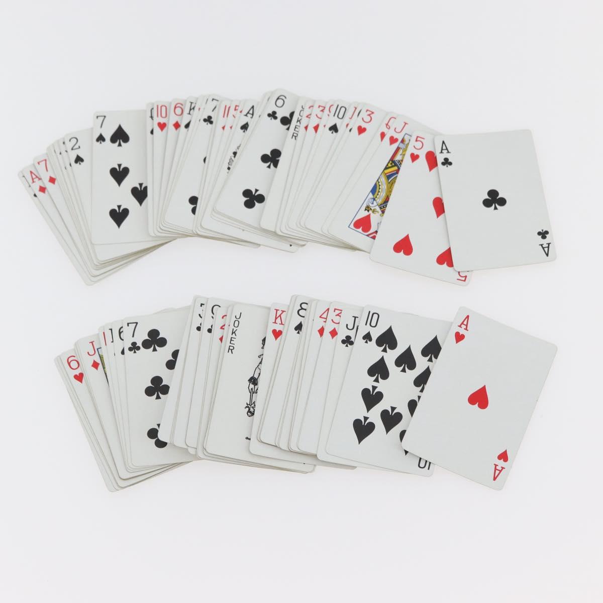 TIFFANY&Co. Playing Cards 2 Set Red Blue Auth BA11539