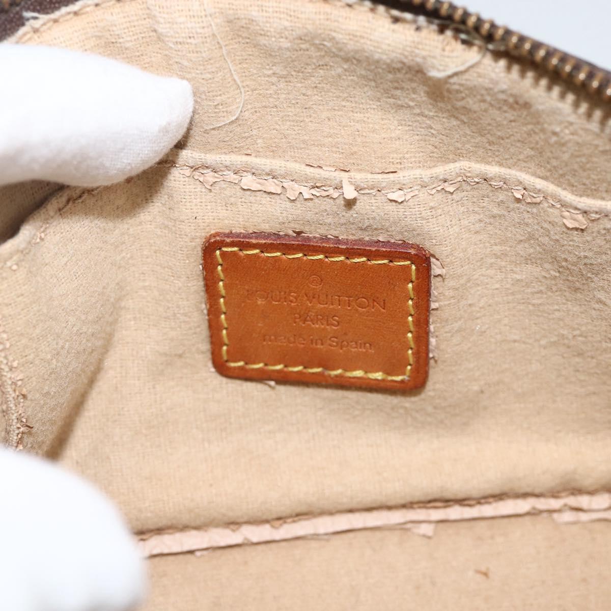 LOUIS VUITTON Monogram Pochette Cosmetic PM Pouch M43998 LV Auth BA11540