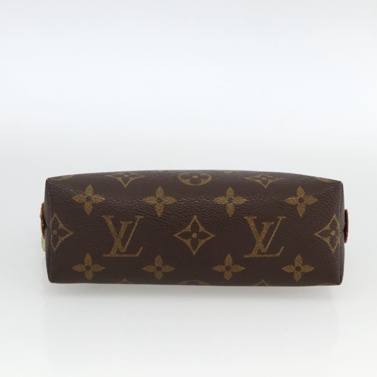 LOUIS VUITTON Monogram Pochette Cosmetic PM Pouch M43998 LV Auth BA11540