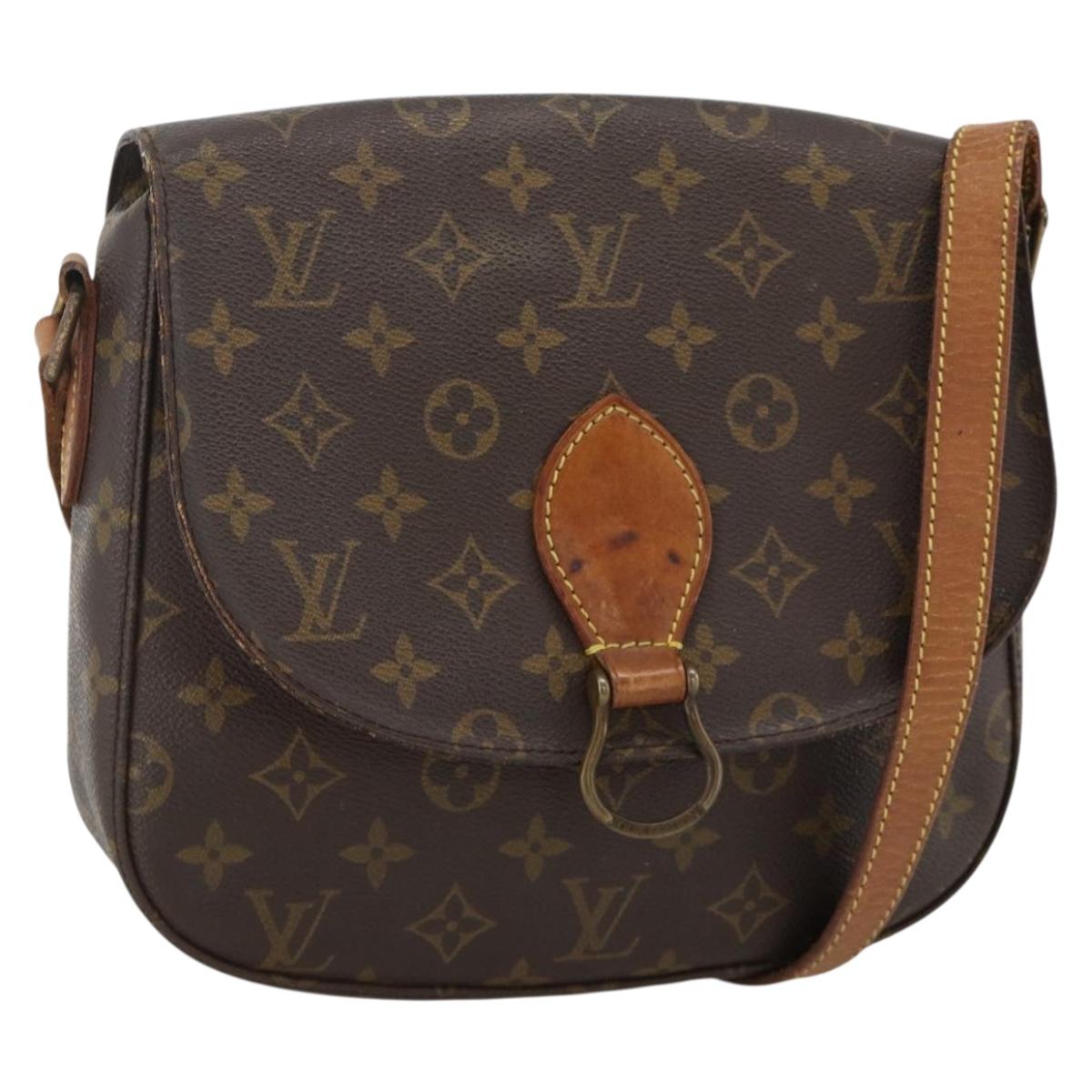 LOUIS VUITTON Monogram Saint Cloud GM Shoulder Bag M51242 LV Auth BA11542