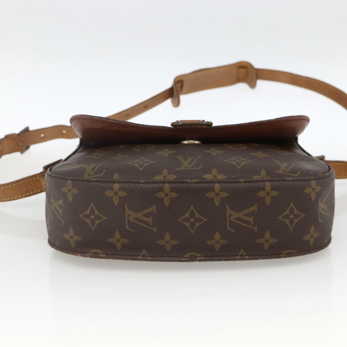 LOUIS VUITTON Monogram Saint Cloud GM Shoulder Bag M51242 LV Auth BA11542
