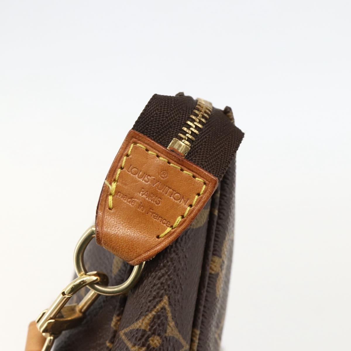 LOUIS VUITTON Monogram Pochette Accessoires Pouch M51980 LV Auth BA11544A