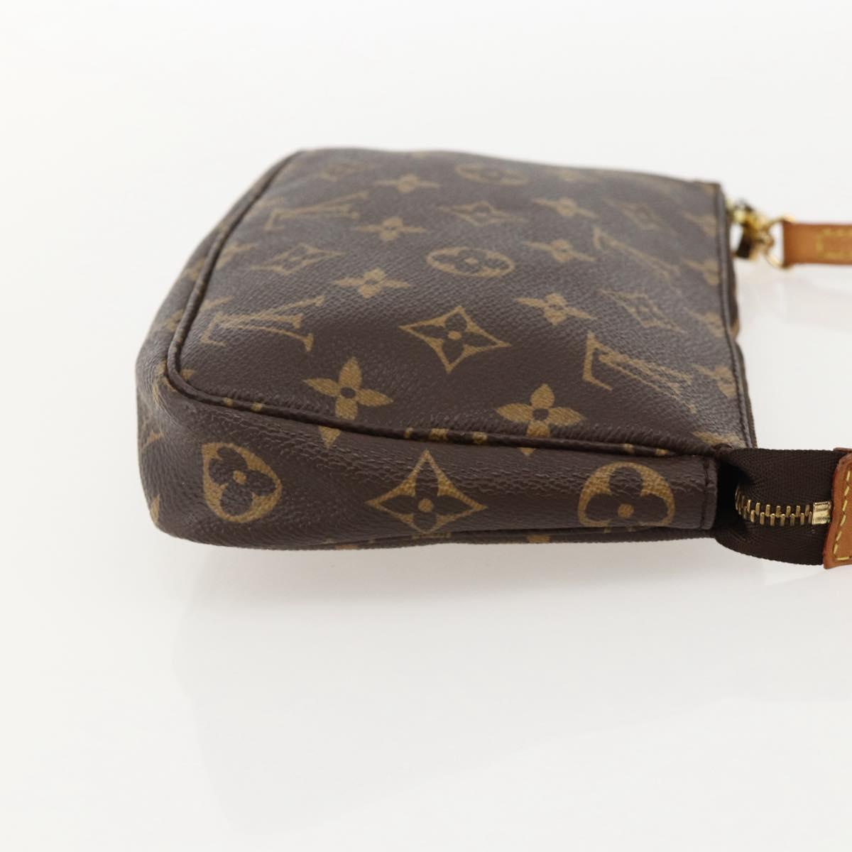 LOUIS VUITTON Monogram Pochette Accessoires Pouch M51980 LV Auth BA11544A