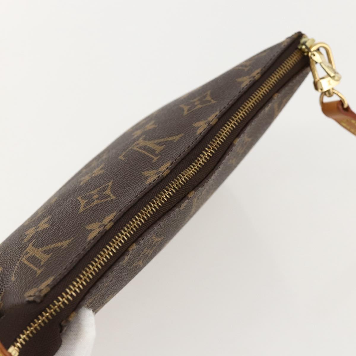 LOUIS VUITTON Monogram Pochette Accessoires Pouch M51980 LV Auth BA11544A