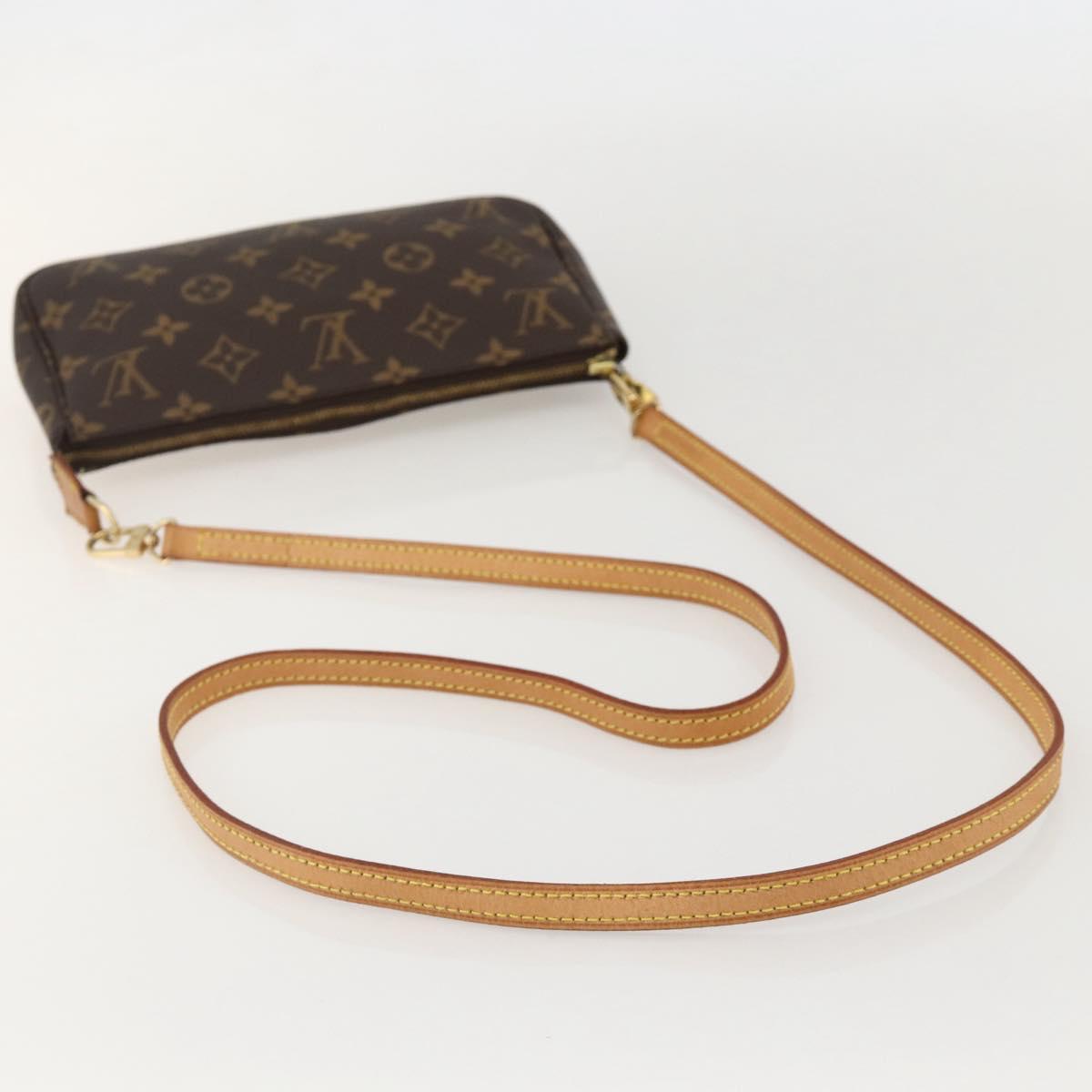 LOUIS VUITTON Monogram Pochette Accessoires Pouch M51980 LV Auth BA11544A