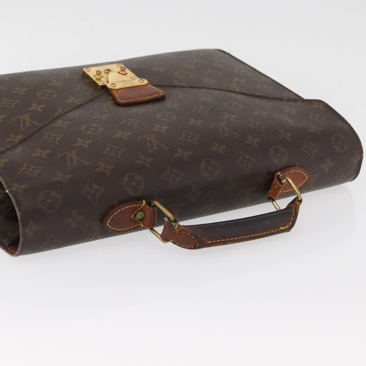 LOUIS VUITTON Monogram Serviette Conseiller Briefcase M53331 LV Auth BA11548