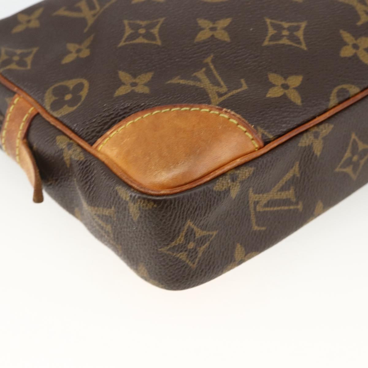LOUIS VUITTON Monogram Marly Dragonne GM Clutch Bag M51825 LV Auth BA11549