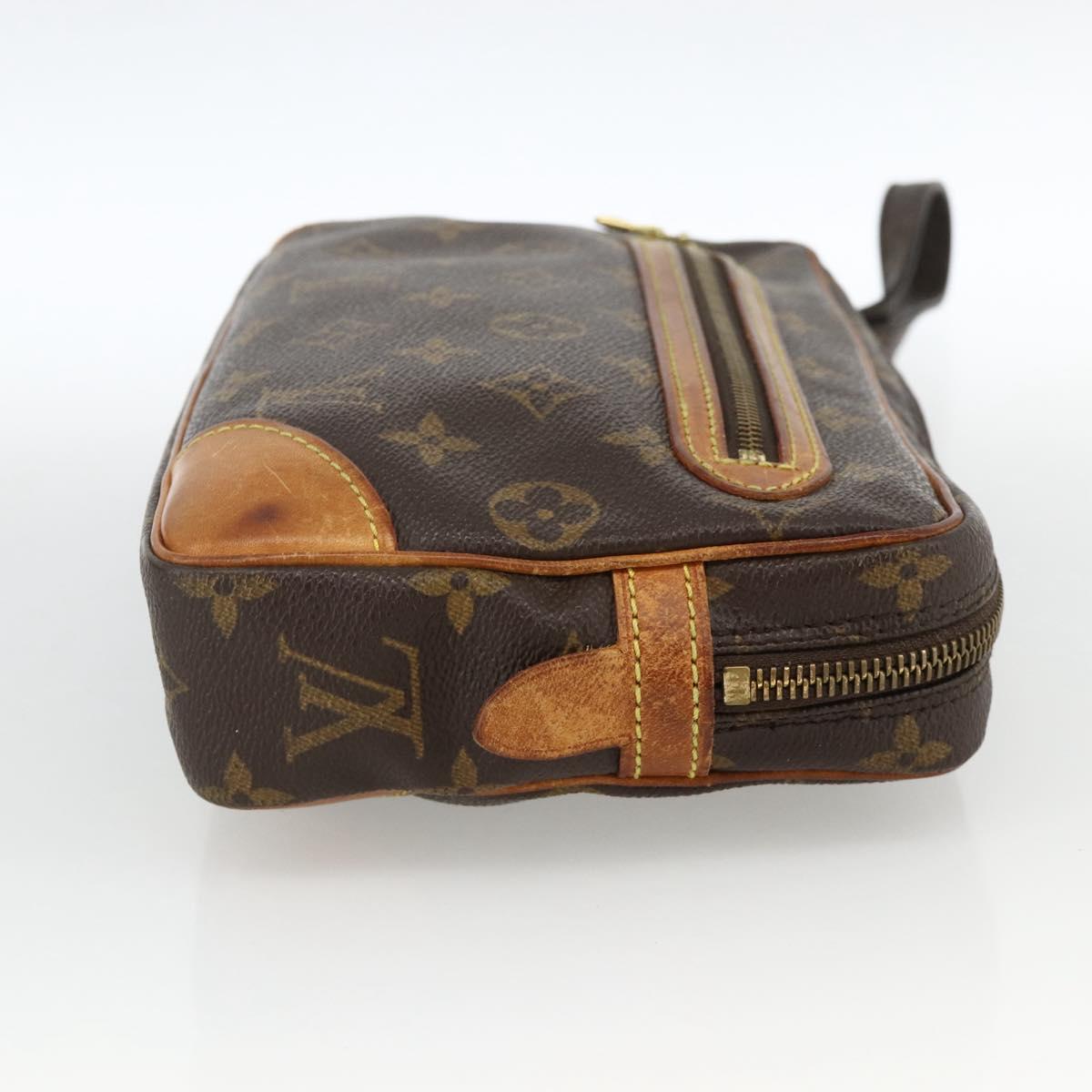 LOUIS VUITTON Monogram Marly Dragonne GM Clutch Bag M51825 LV Auth BA11549