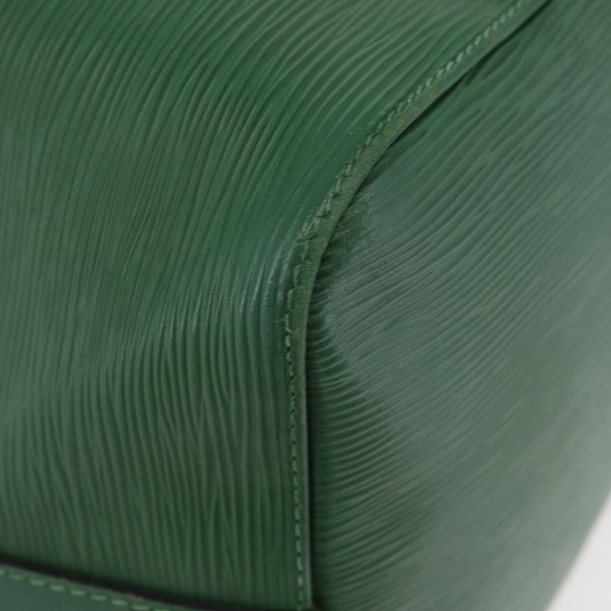 LOUIS VUITTON Epi Petit Noe Shoulder Bag Green M44104 LV Auth BA11550