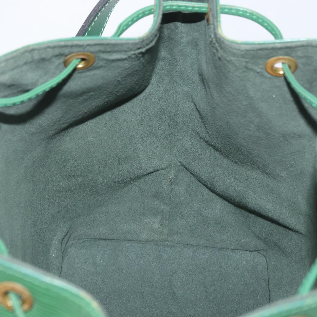 LOUIS VUITTON Epi Petit Noe Shoulder Bag Green M44104 LV Auth BA11550