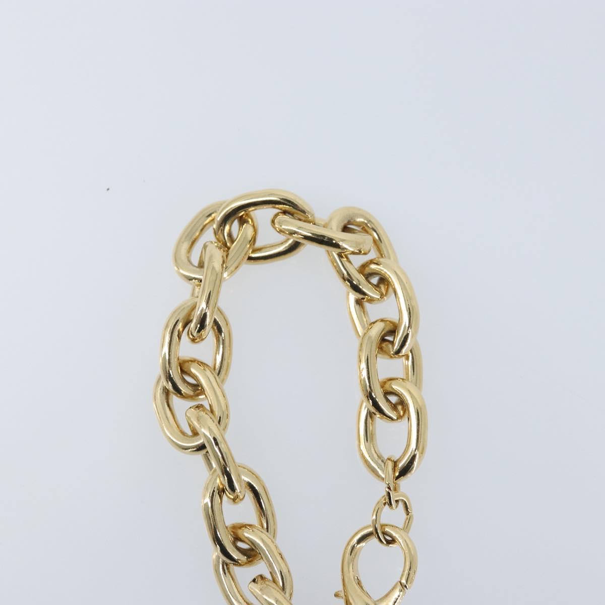 GIVENCHY Key Holder metal Gold Tone Auth BA11586
