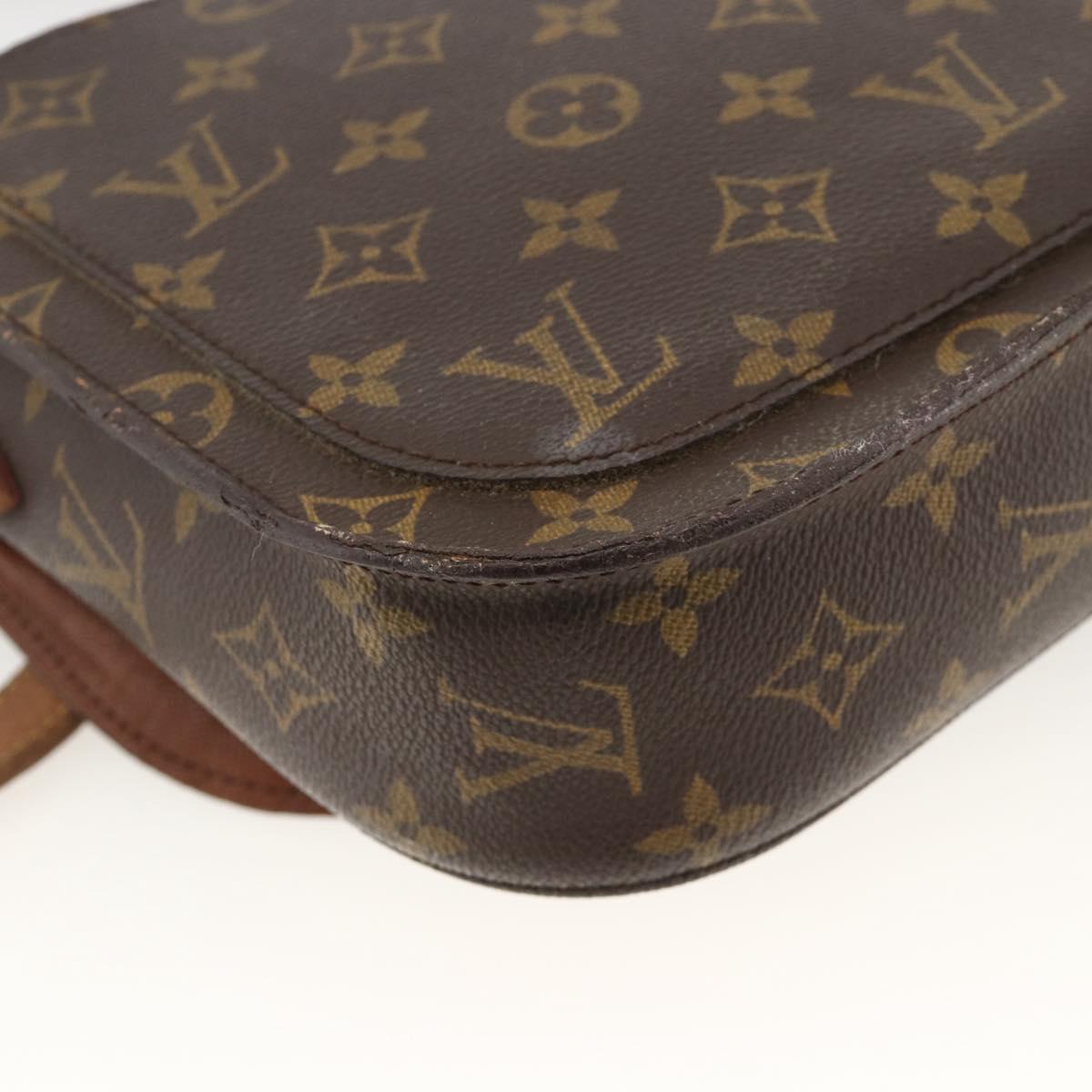 LOUIS VUITTON Monogram Saint Cloud GM Shoulder Bag M51242 LV Auth BA11591
