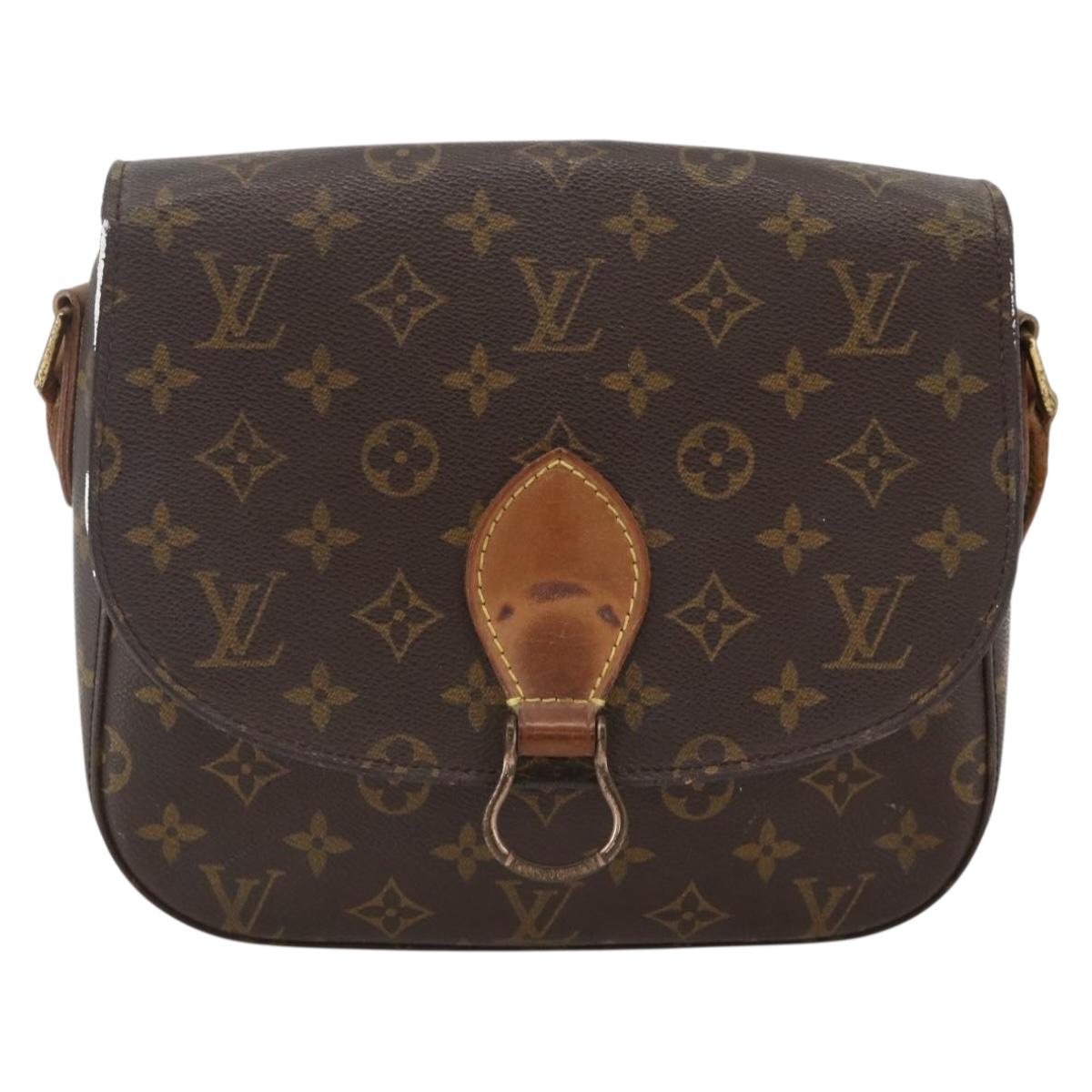 LOUIS VUITTON Monogram Saint Cloud GM Shoulder Bag M51242 LV Auth BA11591