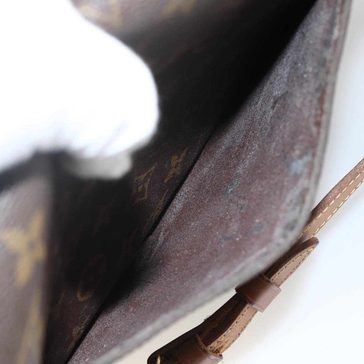 LOUIS VUITTON Monogram Saint Cloud GM Shoulder Bag M51242 LV Auth BA11591