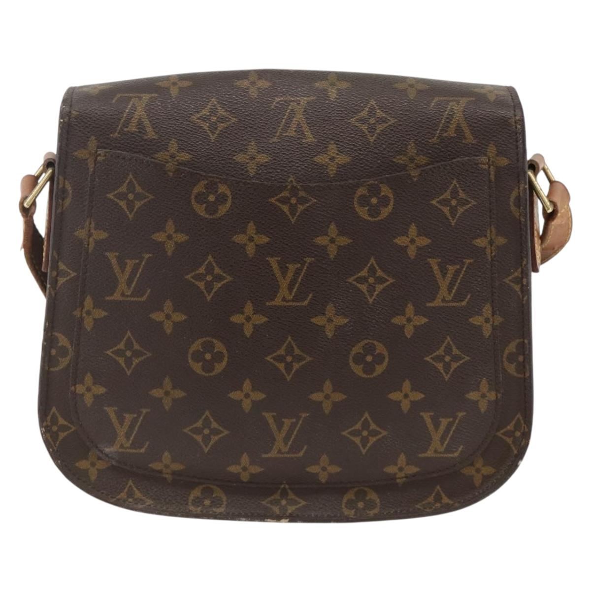 LOUIS VUITTON Monogram Saint Cloud GM Shoulder Bag M51242 LV Auth BA11591