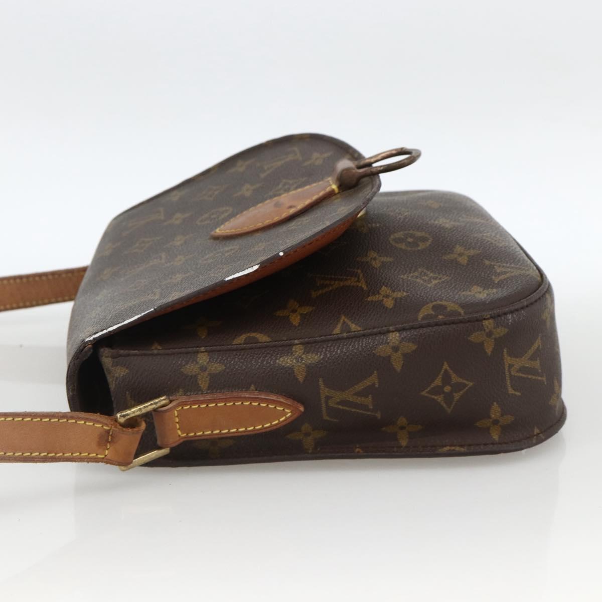 LOUIS VUITTON Monogram Saint Cloud GM Shoulder Bag M51242 LV Auth BA11591