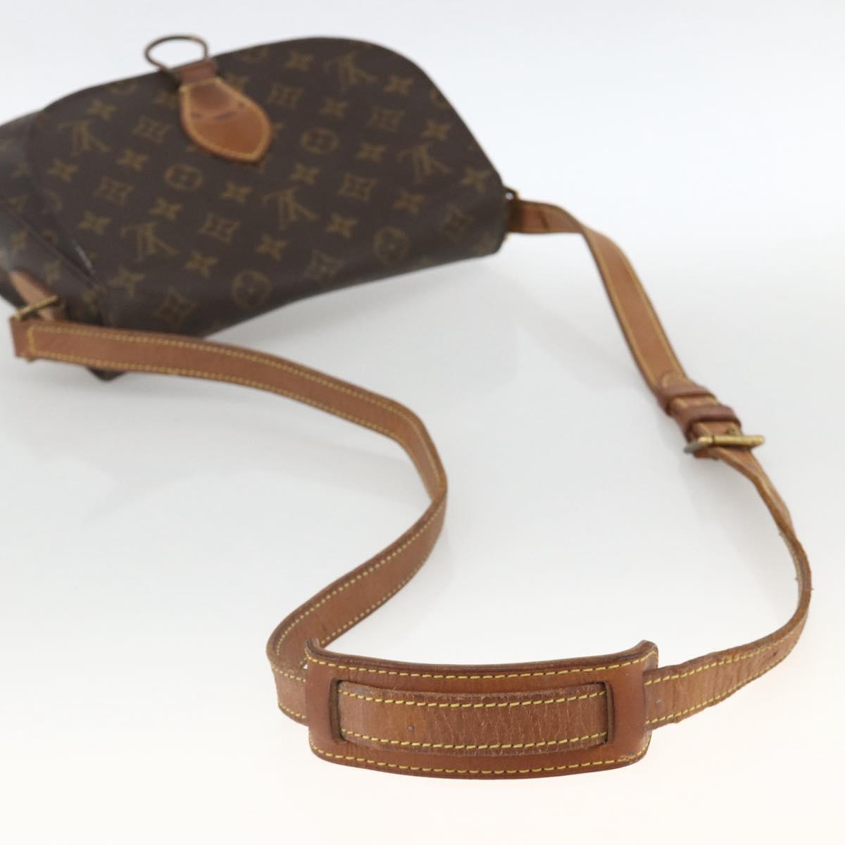 LOUIS VUITTON Monogram Saint Cloud GM Shoulder Bag M51242 LV Auth BA11591