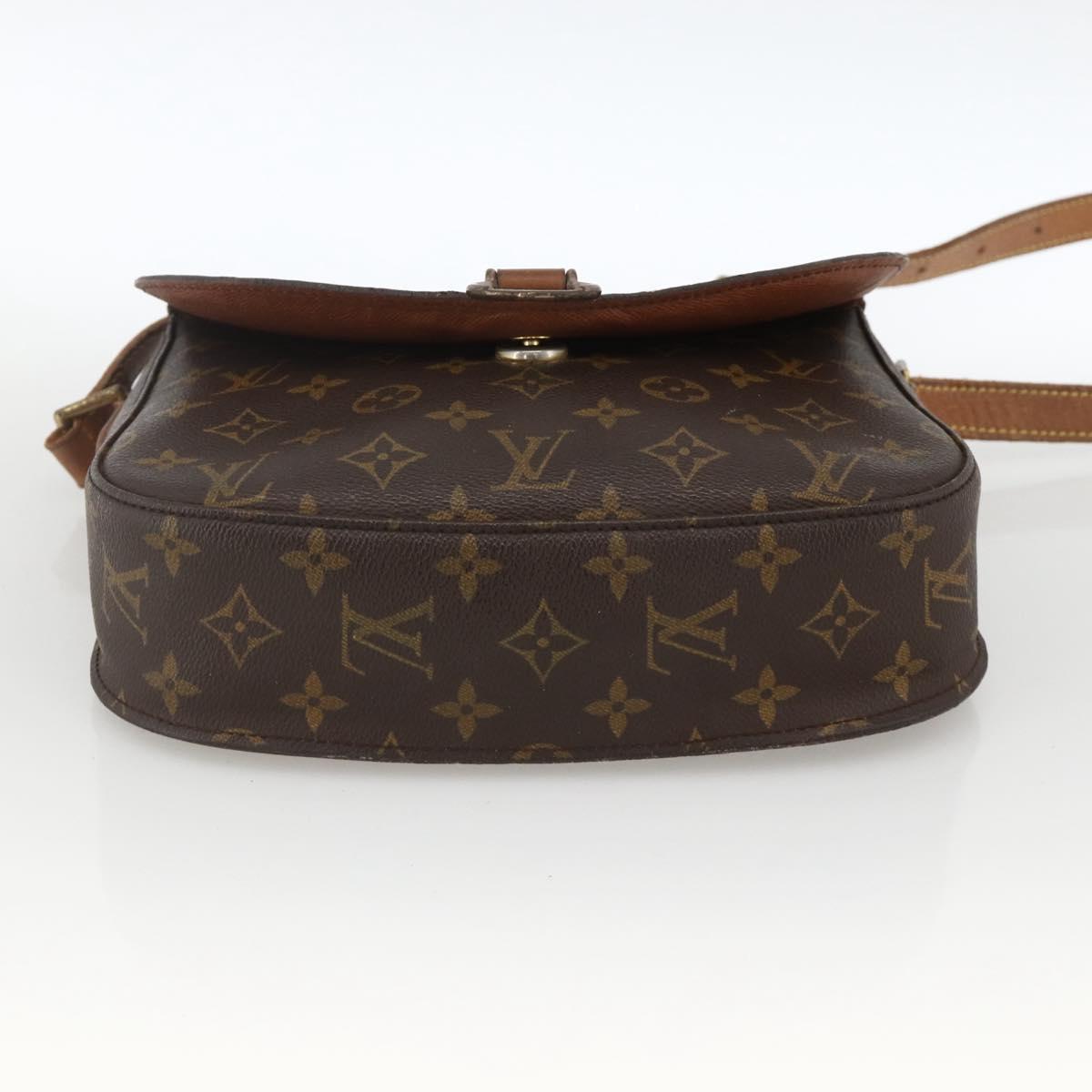 LOUIS VUITTON Monogram Saint Cloud GM Shoulder Bag M51242 LV Auth BA11591