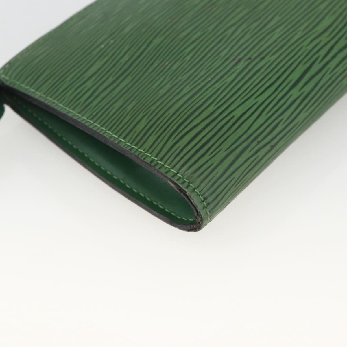 LOUIS VUITTON Epi Pochette Accessoires ¥ Pouch Green M52984 LV Auth BA11600