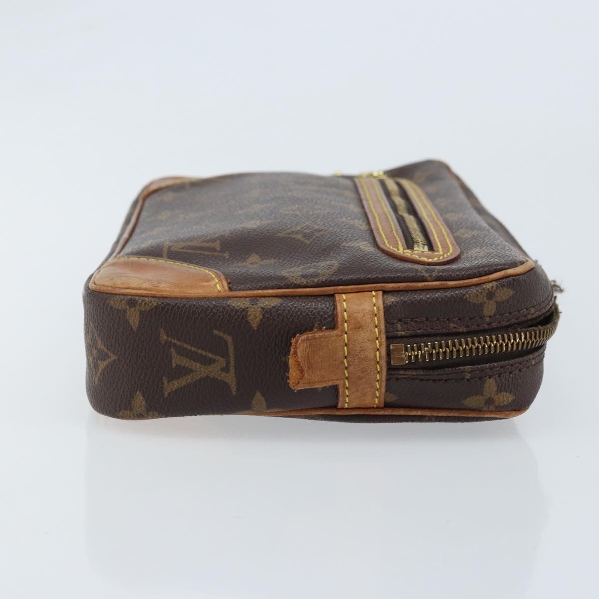 LOUIS VUITTON Monogram Marly Dragonne GM Clutch Bag M51825 LV Auth BA11604