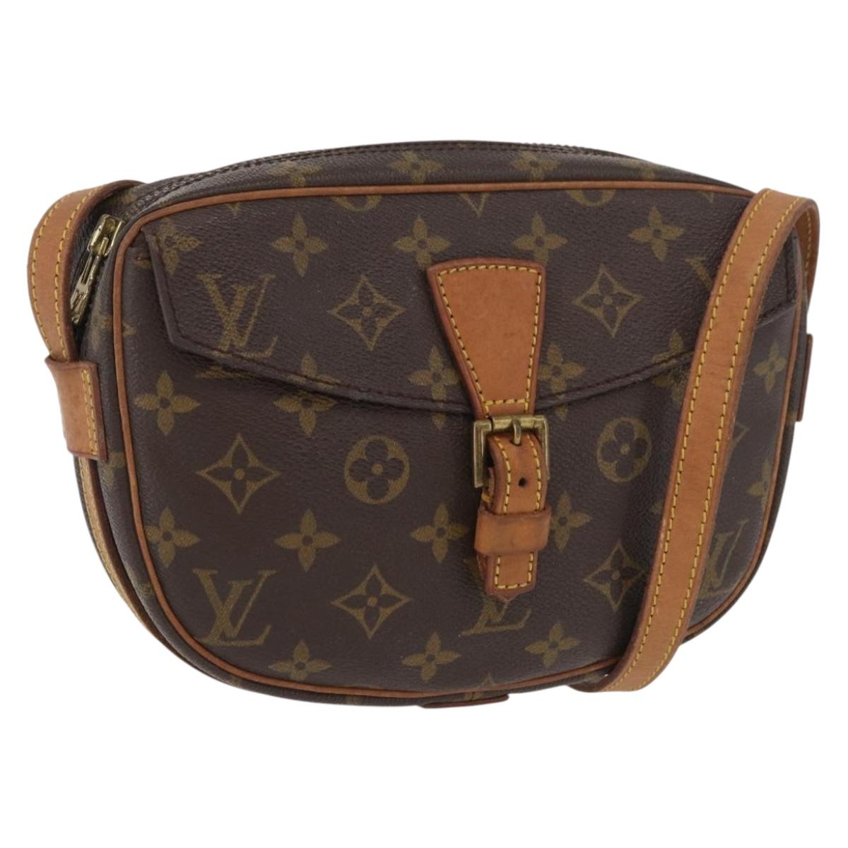 LOUIS VUITTON Monogram Jeune Fille MM Shoulder Bag M51226 LV Auth BA11605