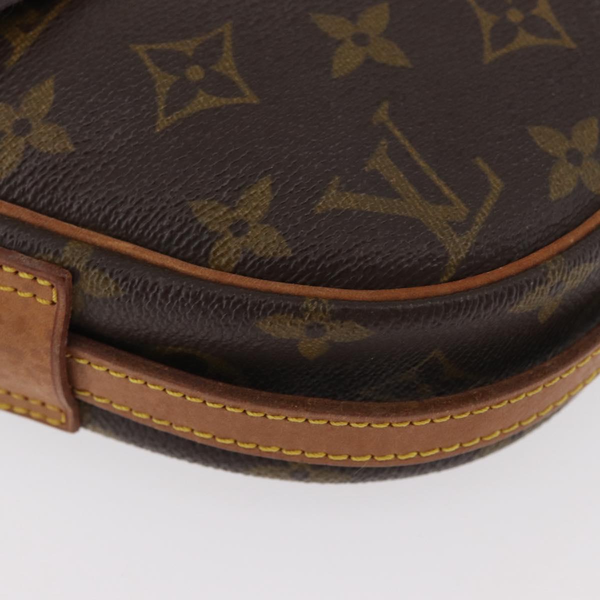 LOUIS VUITTON Monogram Jeune Fille MM Shoulder Bag M51226 LV Auth BA11605