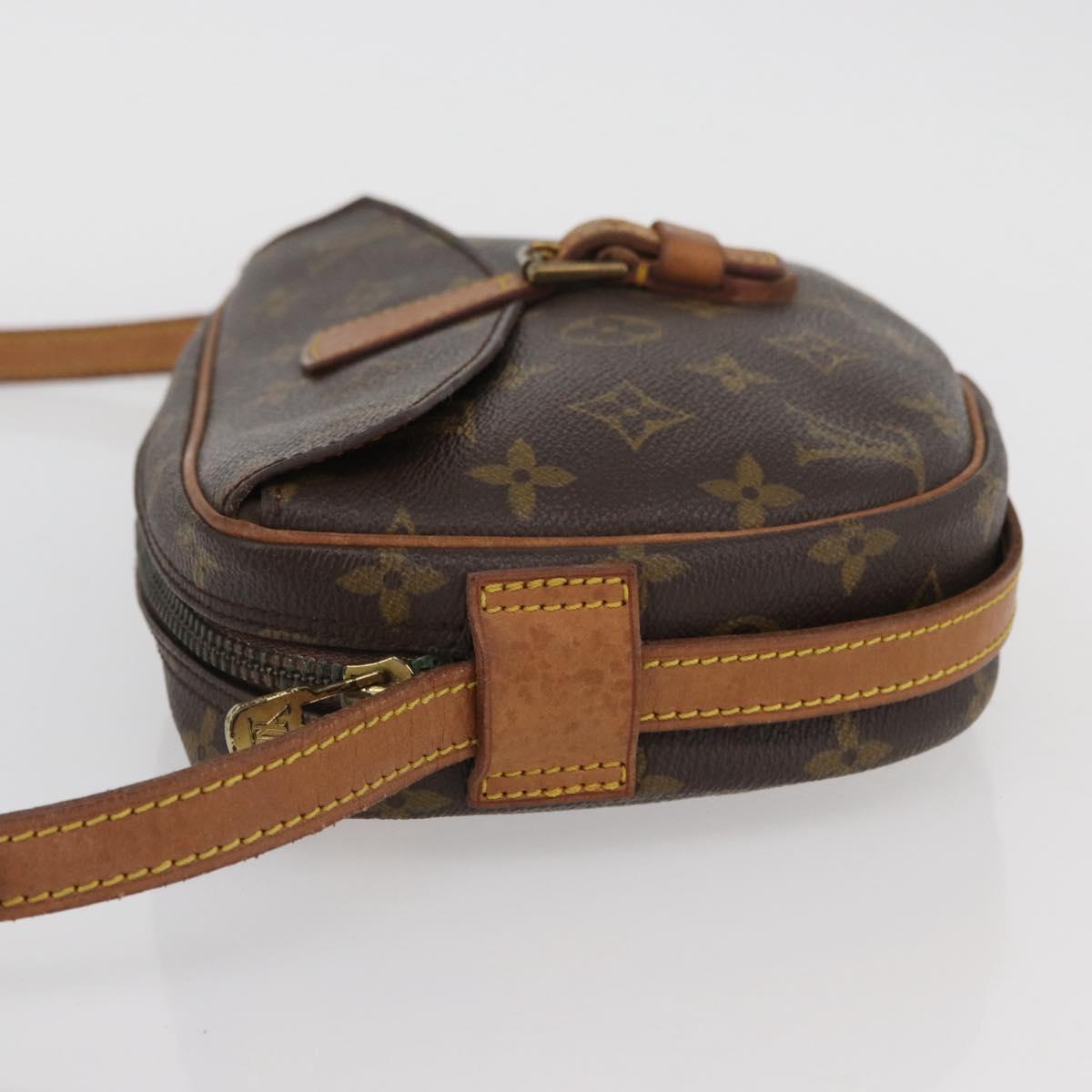 LOUIS VUITTON Monogram Jeune Fille MM Shoulder Bag M51226 LV Auth BA11605