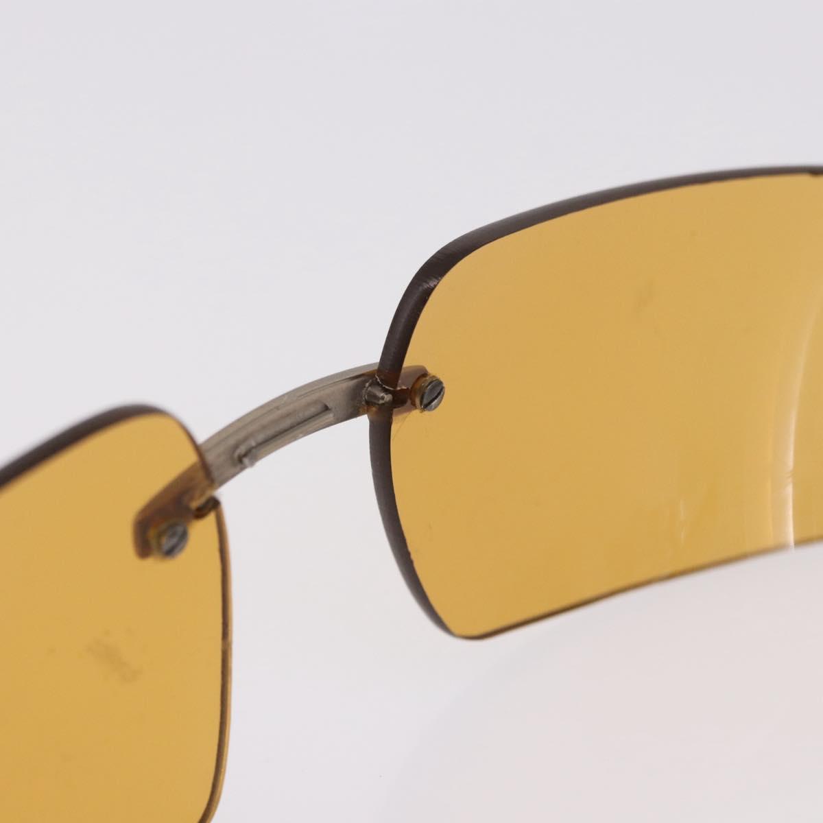 CHANEL Sunglasses plastic Brown CC Auth BA11608