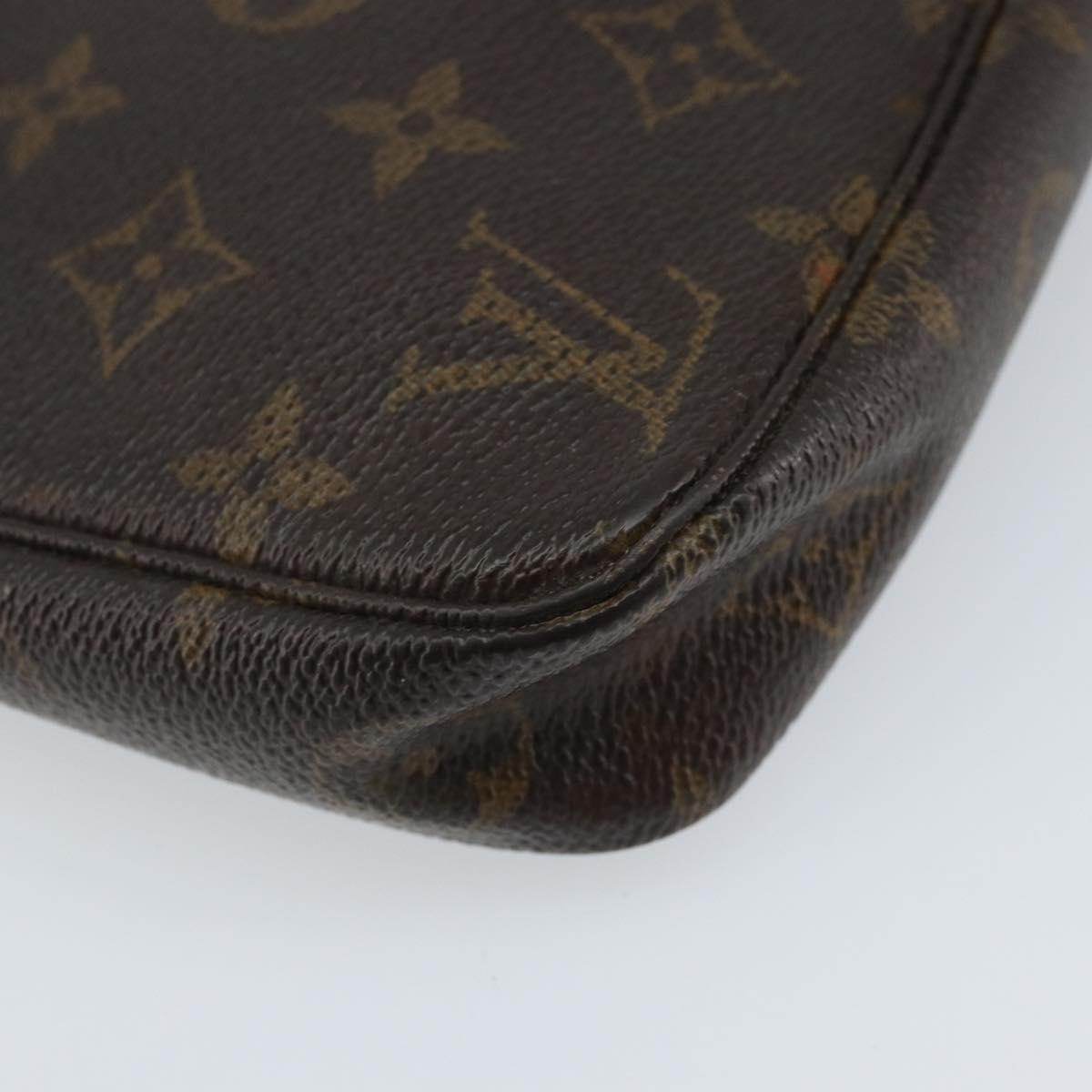 LOUIS VUITTON Monogram Pochette Accessoires Pouch M51980 LV Auth BA11611