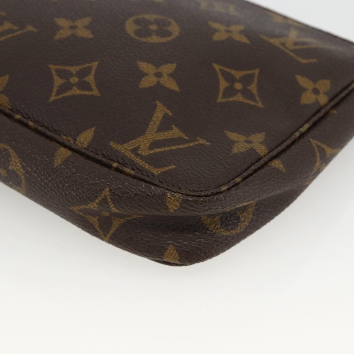 LOUIS VUITTON Monogram Pochette Accessoires Pouch M51980 LV Auth BA11614