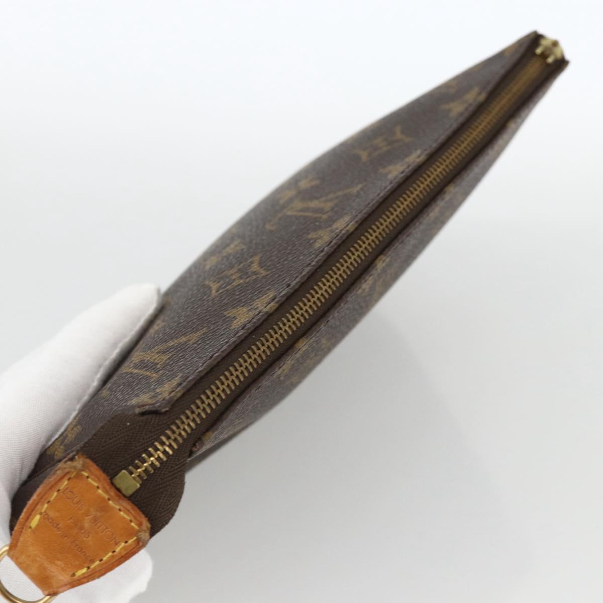 LOUIS VUITTON Monogram Pochette Accessoires Pouch M51980 LV Auth BA11614