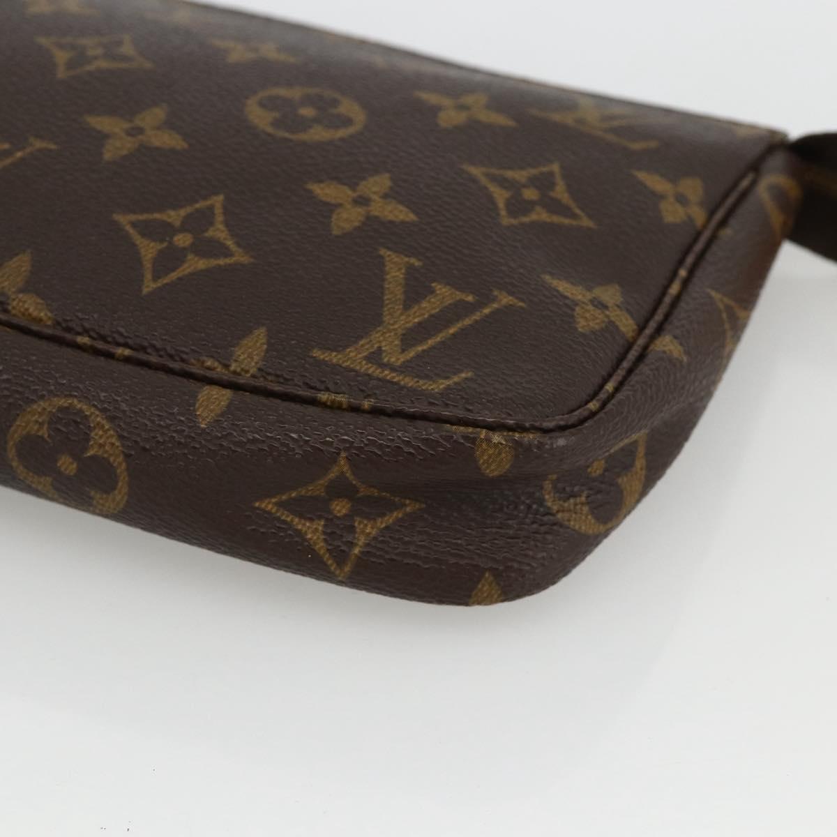 LOUIS VUITTON Monogram Pochette Accessoires Pouch M51980 LV Auth BA11614