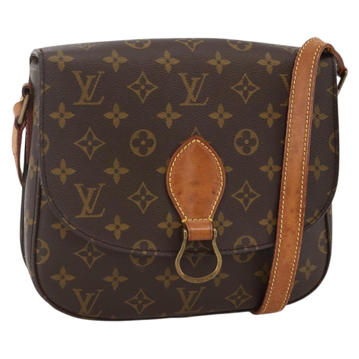 LOUIS VUITTON Monogram Saint Cloud GM Shoulder Bag M51242 LV Auth BA11625