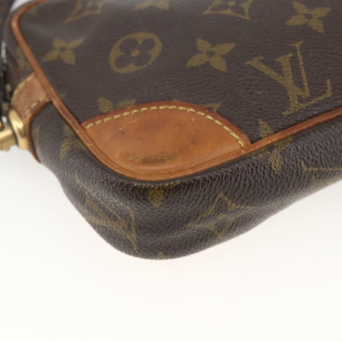 LOUIS VUITTON Monogram Marly Dragonne PM Clutch Bag M51827 LV Auth BA11647