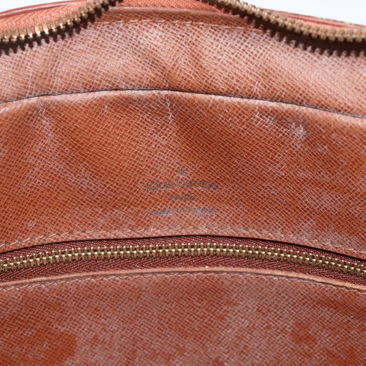 LOUIS VUITTON Epi Porte Documents Voyage Business Bag Brown M54478 Auth BA11658