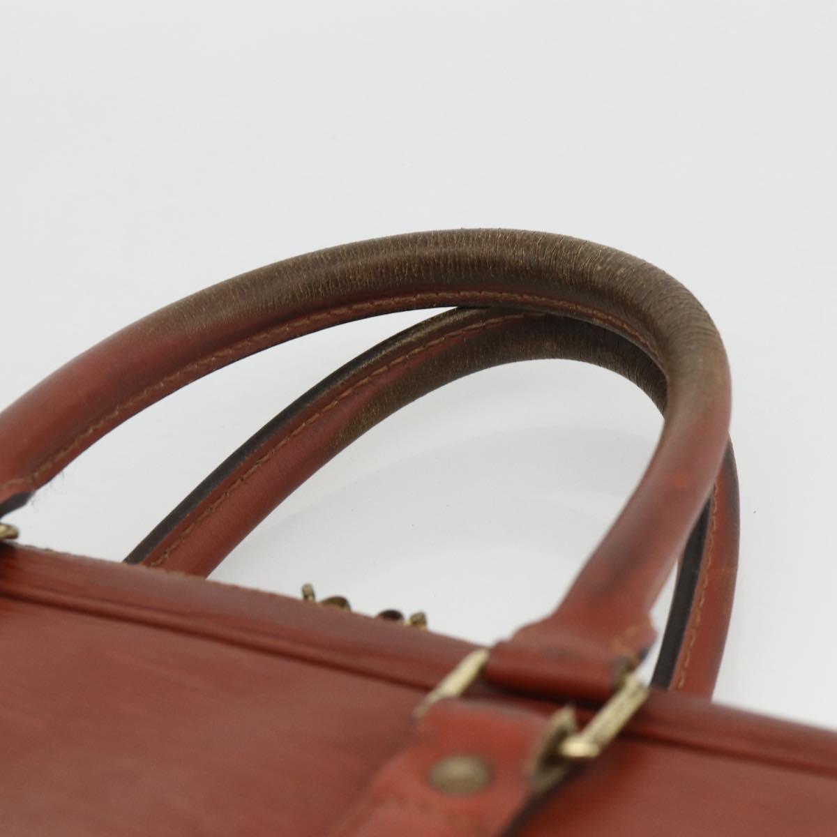 LOUIS VUITTON Epi Porte Documents Voyage Business Bag Brown M54478 Auth BA11658