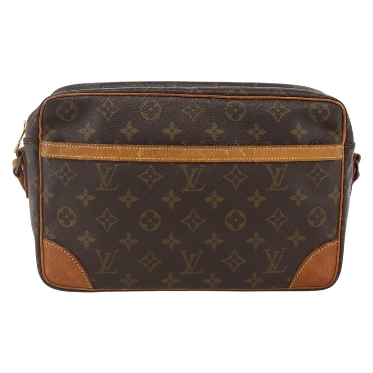LOUIS VUITTON Monogram Trocadero 30 Shoulder Bag M51272 LV Auth BA11659